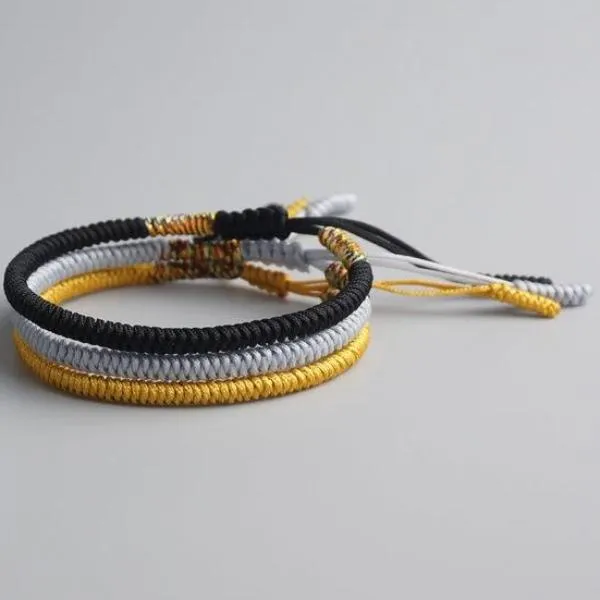 Tibetan Buddhist Good Lucky Charm Bracelets & Bangles