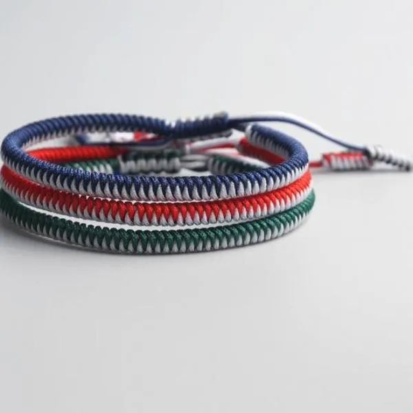 Tibetan Buddhist Good Lucky Charm Bracelets & Bangles