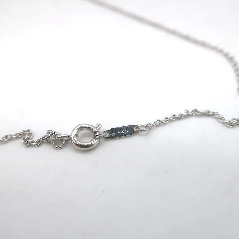 Tiffany & Co. 1837 Padlock Necklace Sterling Silver