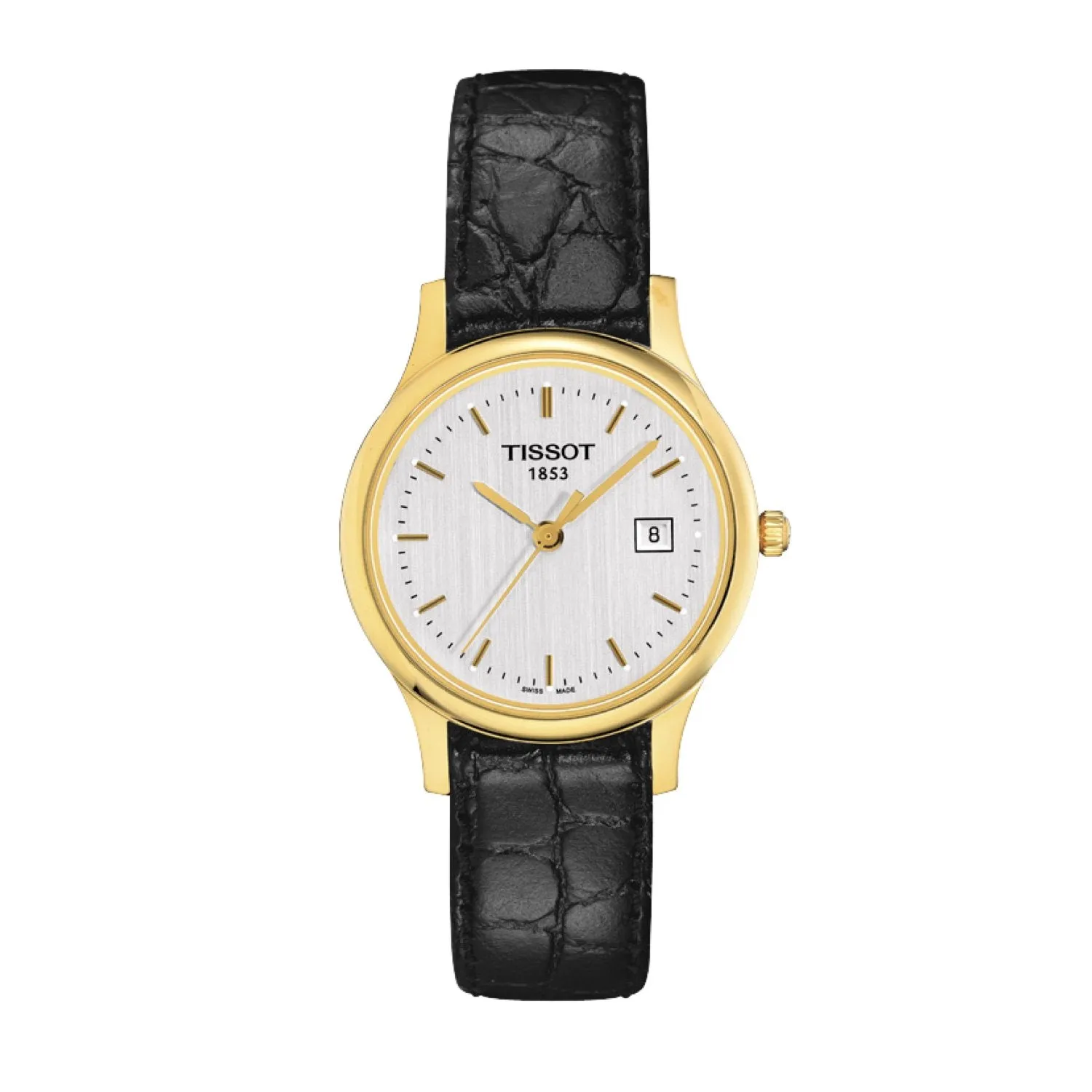 Tissot 13mm Ligne Suede Black Leather Strap