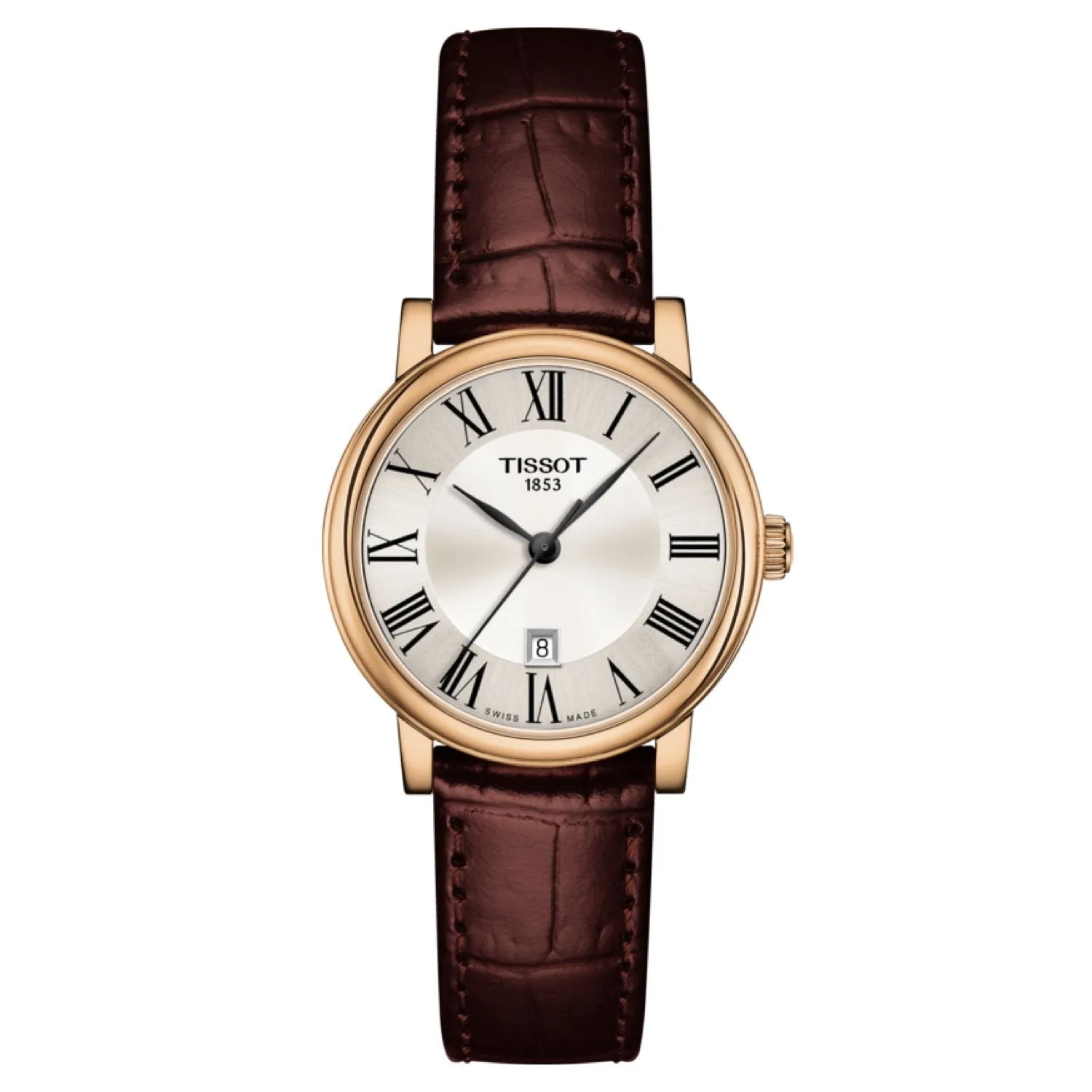 Tissot 15mm Carson Brown Leather Strap