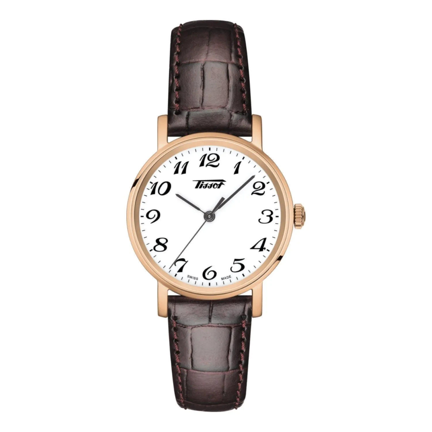 Tissot 15mm Every Time Brown Leather Strap Without Buckle
