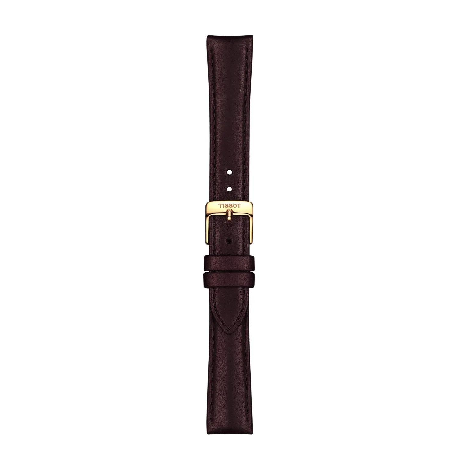 Tissot 16mm Bella Ora Brown Leather Strap