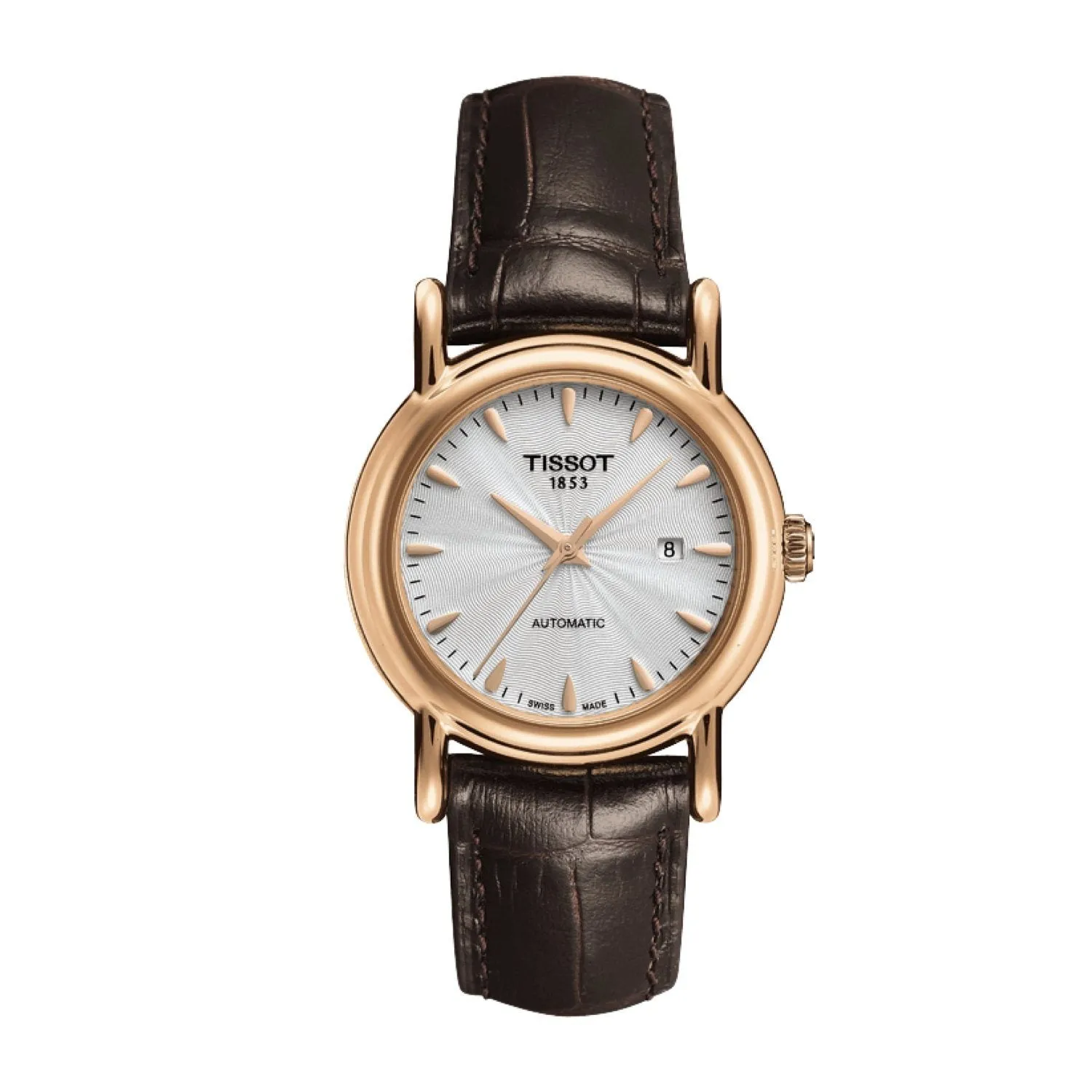 Tissot 16mm Carson Brown Leather Strap without Buckle