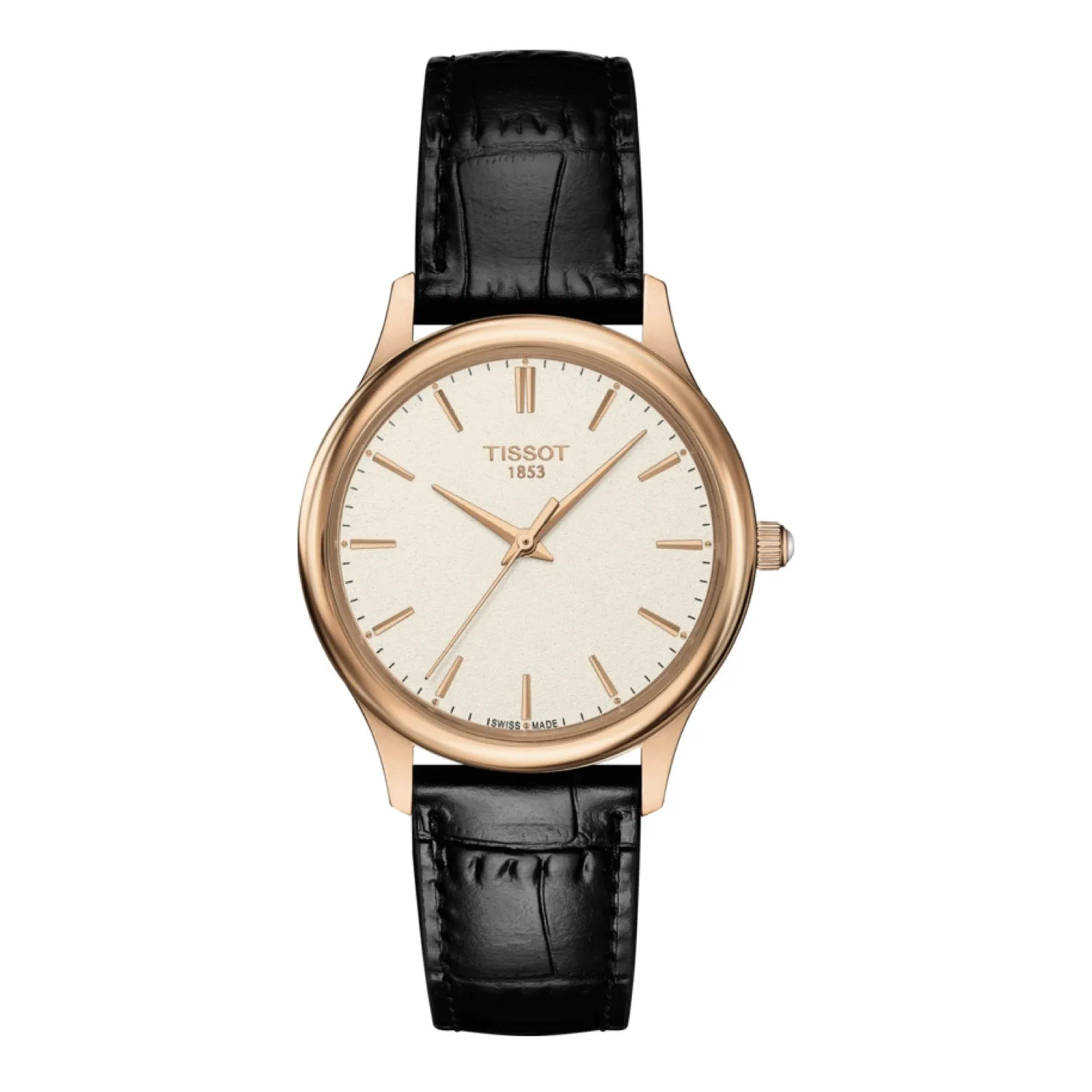 Tissot 16mm Excellence Black Leather Strap