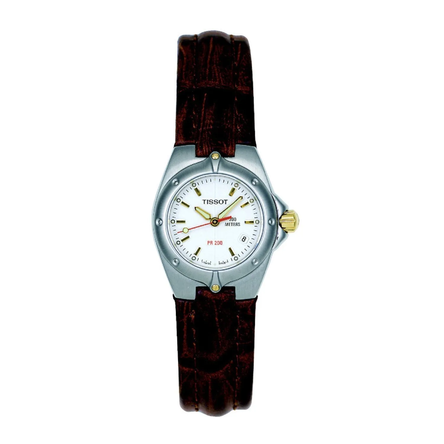 Tissot 16mm PR 200 Brown Leather Strap