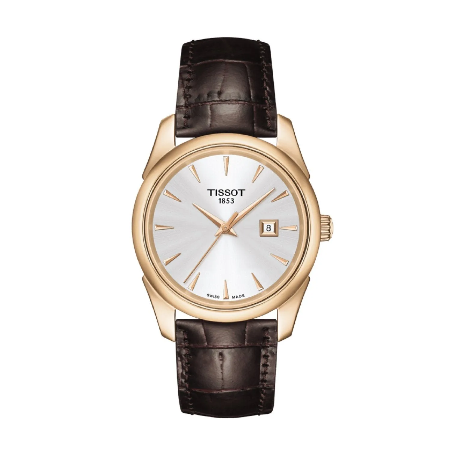 Tissot 16mm Vintage XL Brown Leather Strap without Buckle