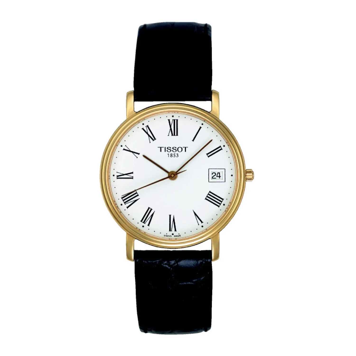 Tissot 18mm Desire Black Leather Strap