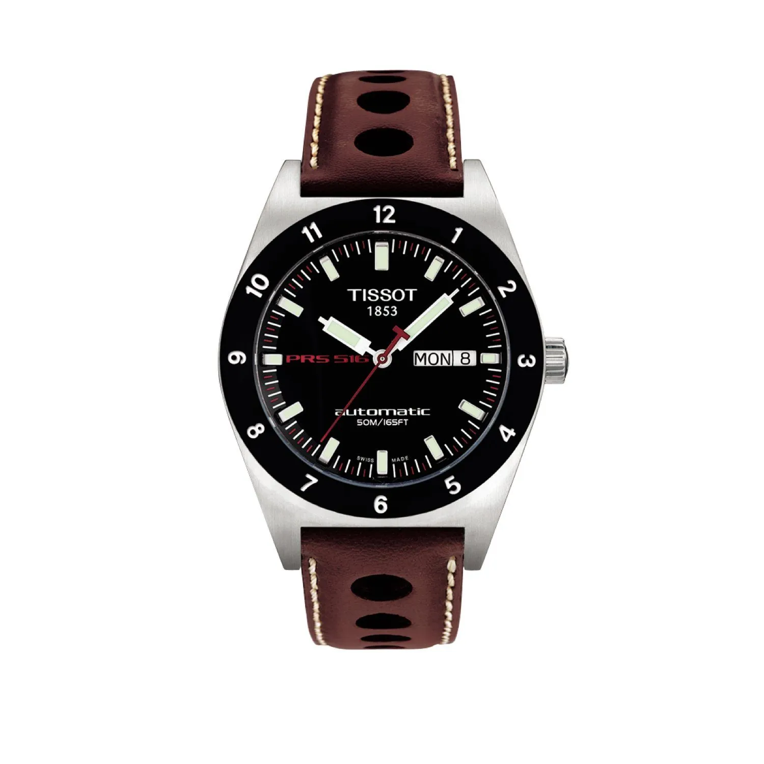 Tissot 20mm PRS 516 Brown Leather Strap without Buckle