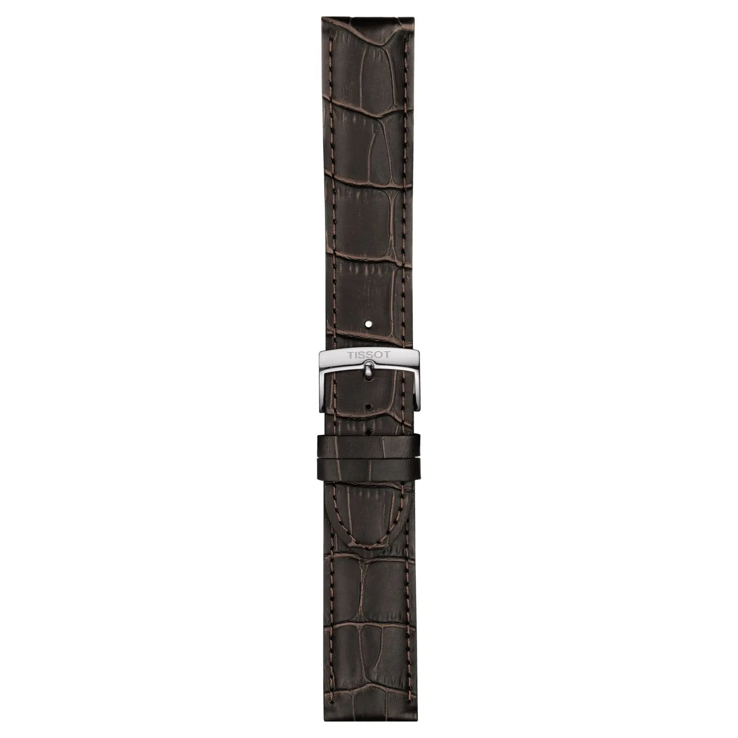 Tissot 21mm Every Time Brown Leather Strap