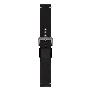 Tissot 22mm Chrono XL Black Leather Strap