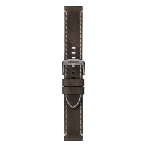 Tissot 22mm Gent XL Brown Leather Strap