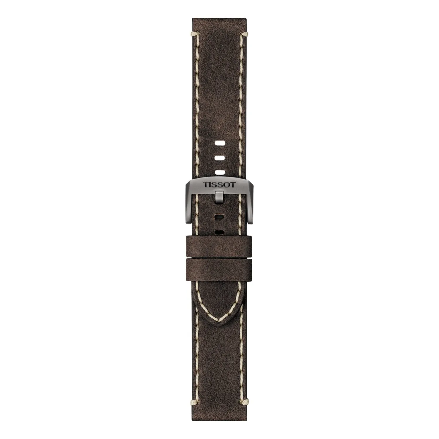 Tissot 22mm Gent XL Brown Leather Strap