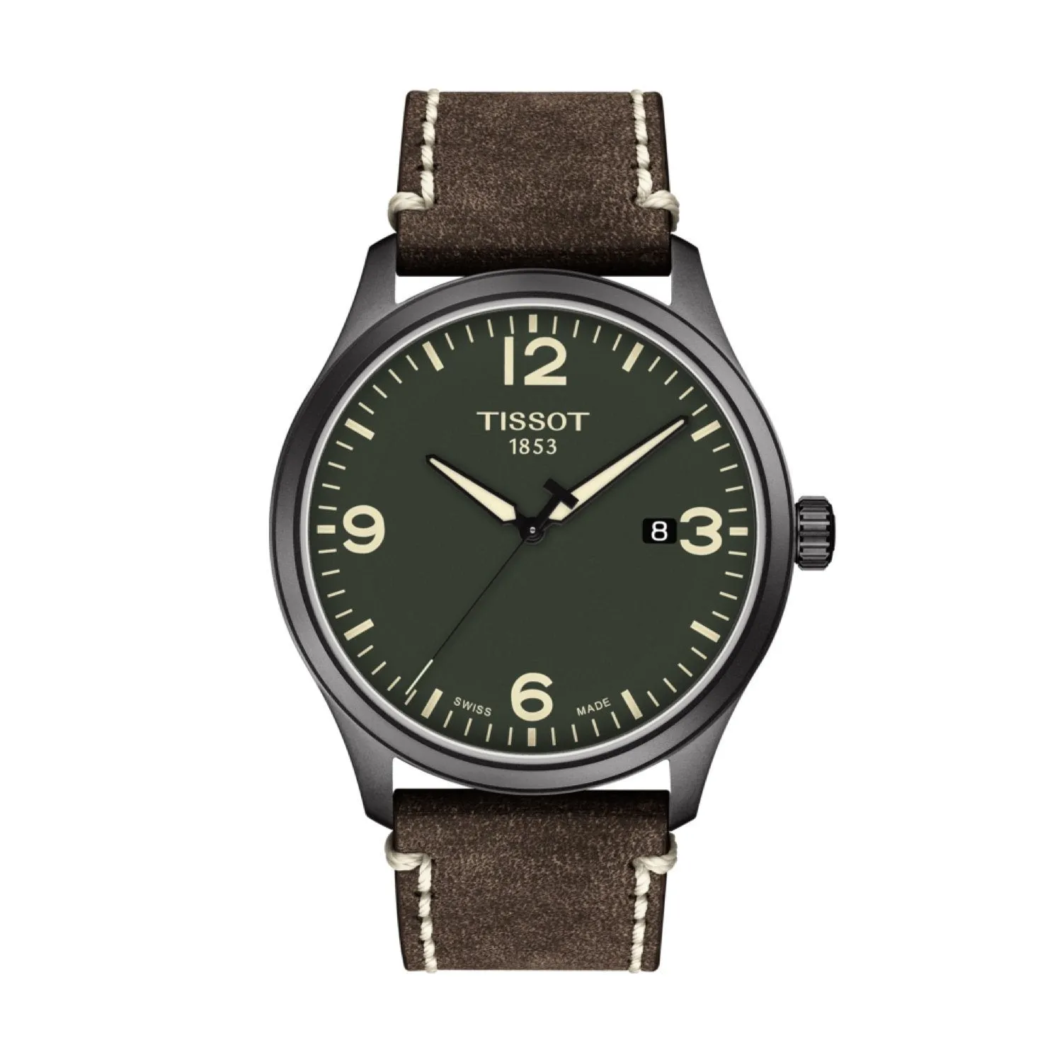 Tissot 22mm Gent XL Brown Leather Strap
