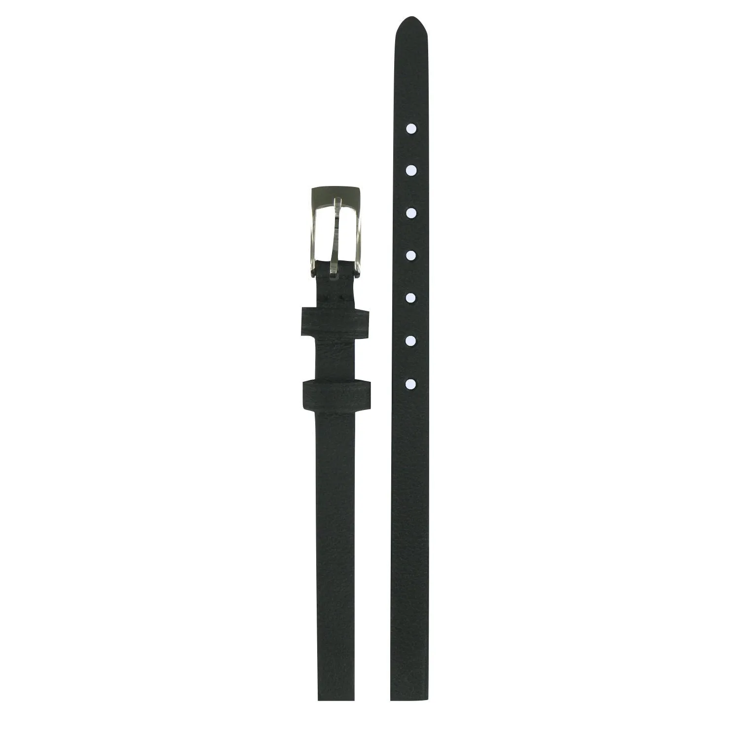 Tissot 6mm Spicy Black Leather Strap
