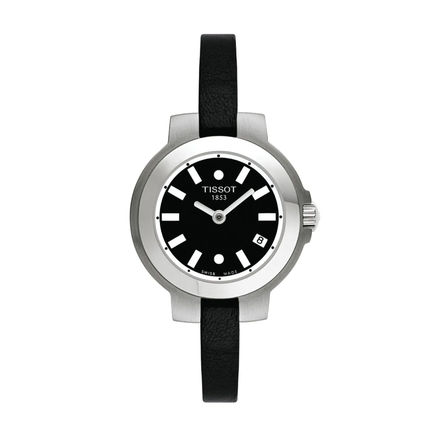 Tissot 6mm Spicy Black Leather Strap