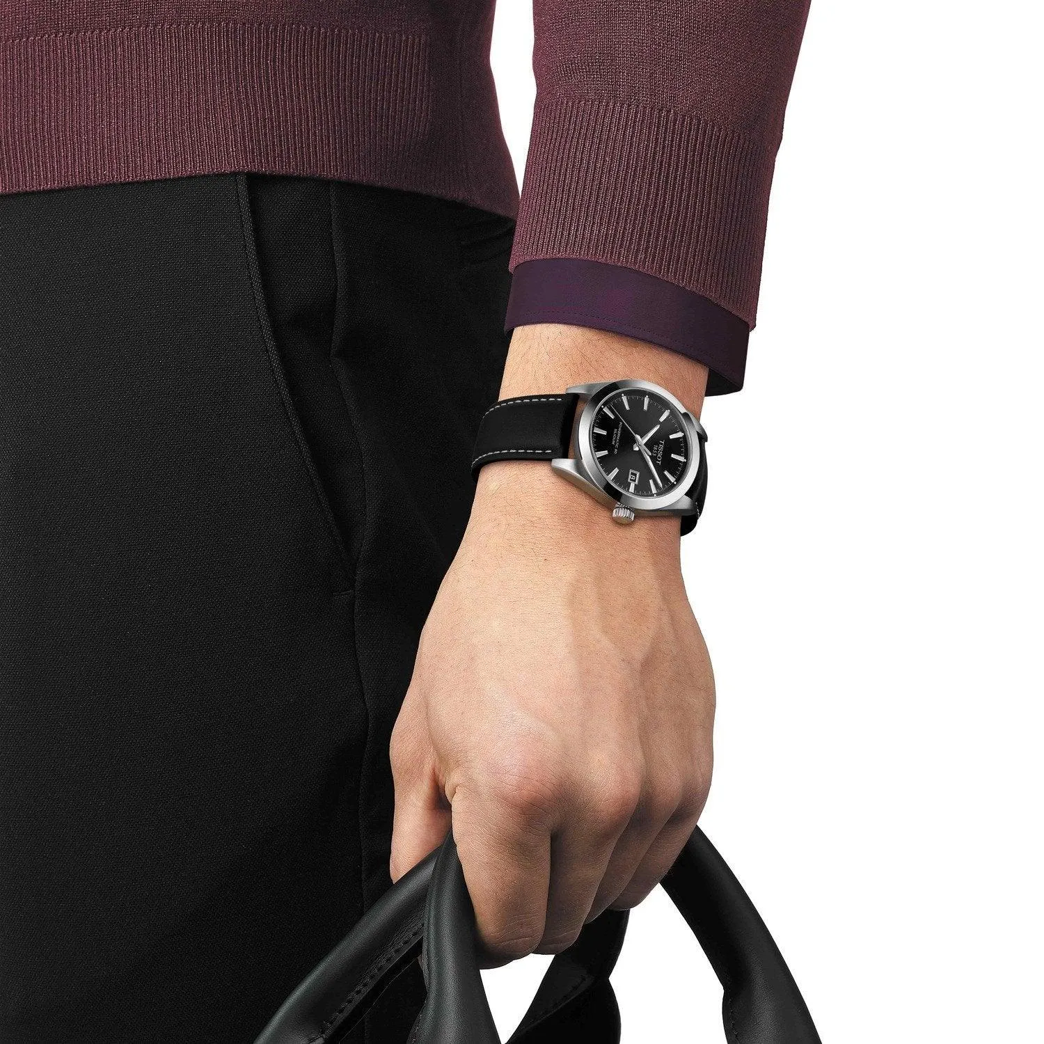 Tissot Gentleman Powermatic 80 Silicium Automatic Men's Watch T1274071605100