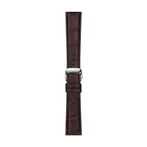 Tissot Official Brown Leather Strap Lugs 21 mm T852045399