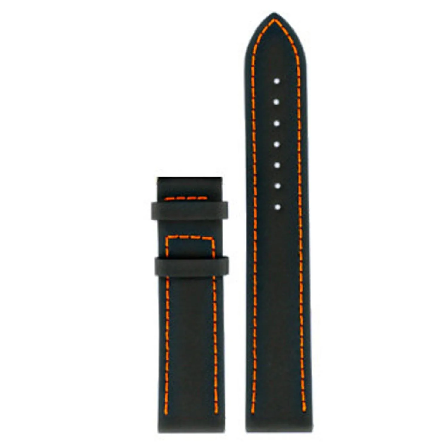 Tissot Strap T610033933 PRC 200 Black Leather Strap 19mm