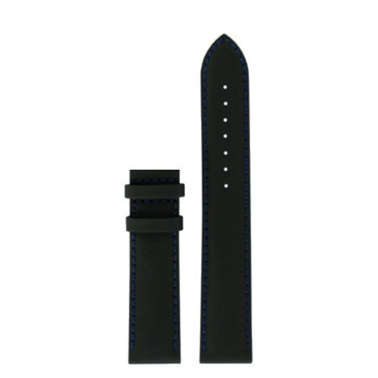 Tissot Strap T610035162 PRC 200 Black Leather Strap 19mm