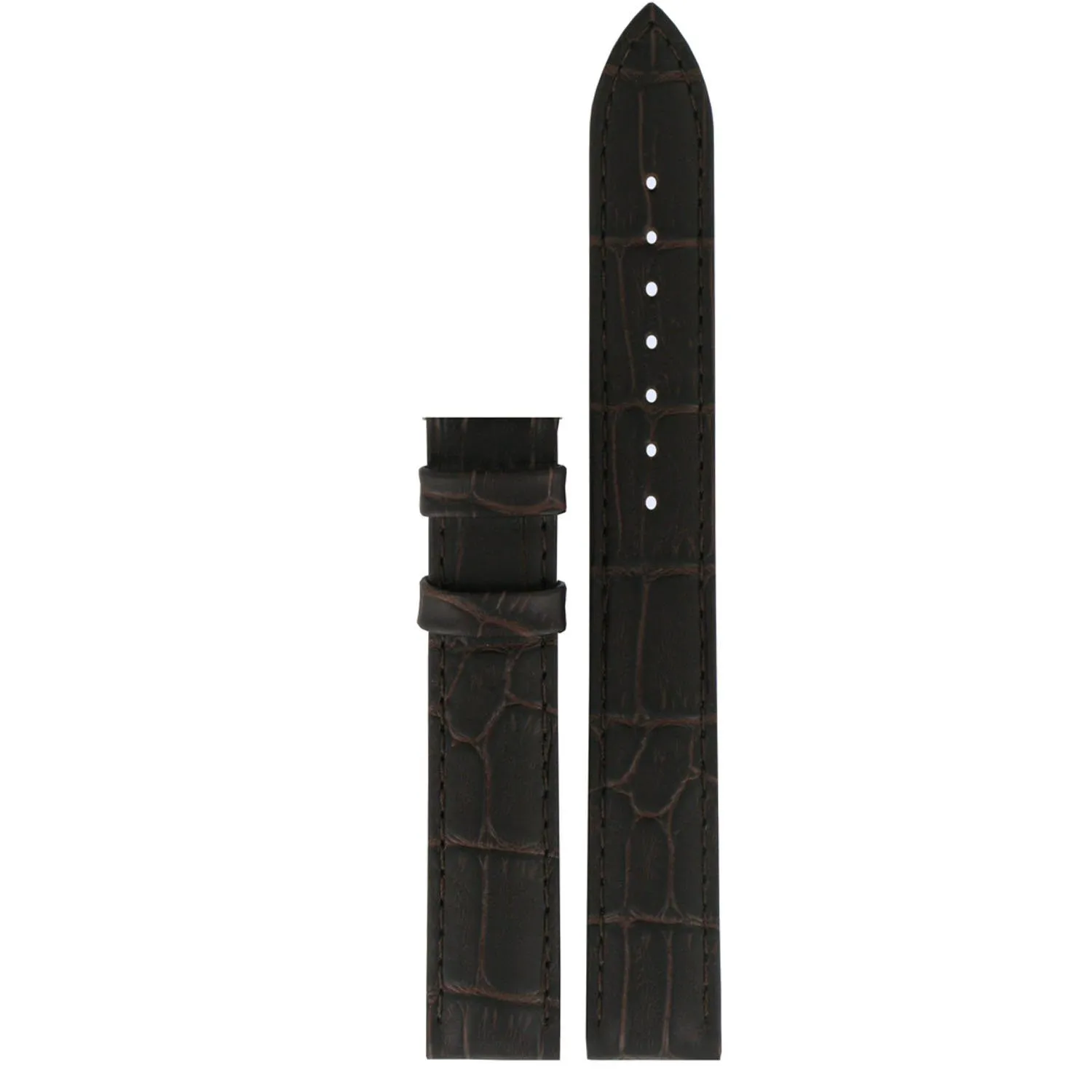 Tissot T610032785 PR 100 Brown Leather Strap 19mm