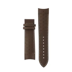 Tissot22mm V8 Brown Leather Strap without Buckle
