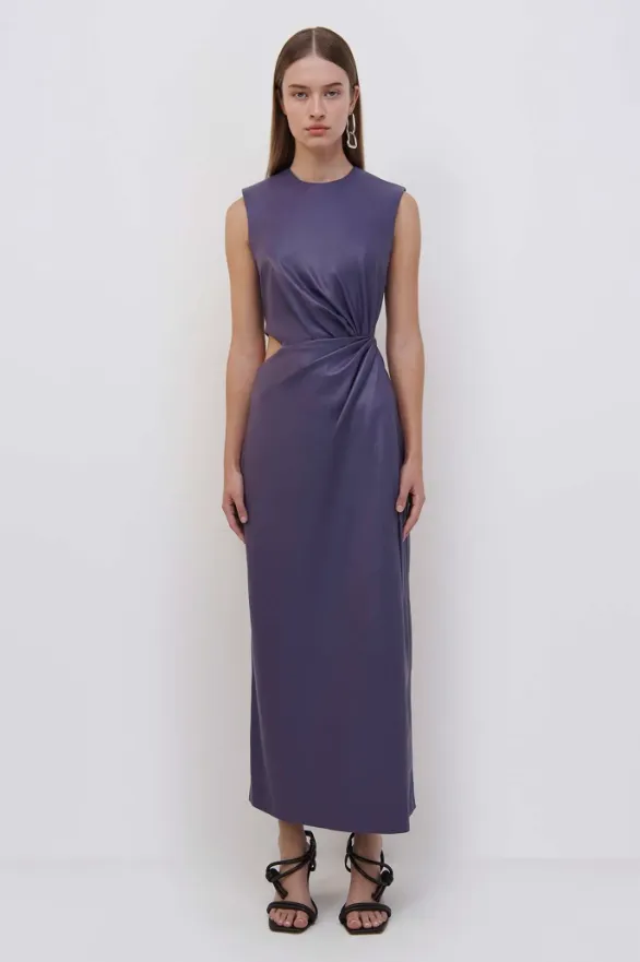 Toni Vegan Leather Dress