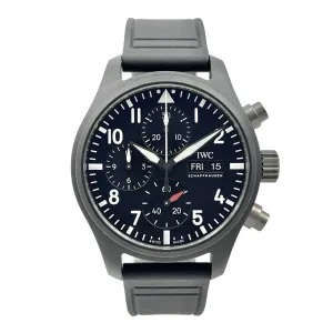 Top Flight Chronograph Top Gun Ceramic Automatic 41mm IW389401 - Box & Papers