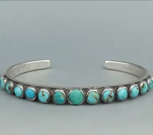 Trinity Cuff Turquoise Bracelet