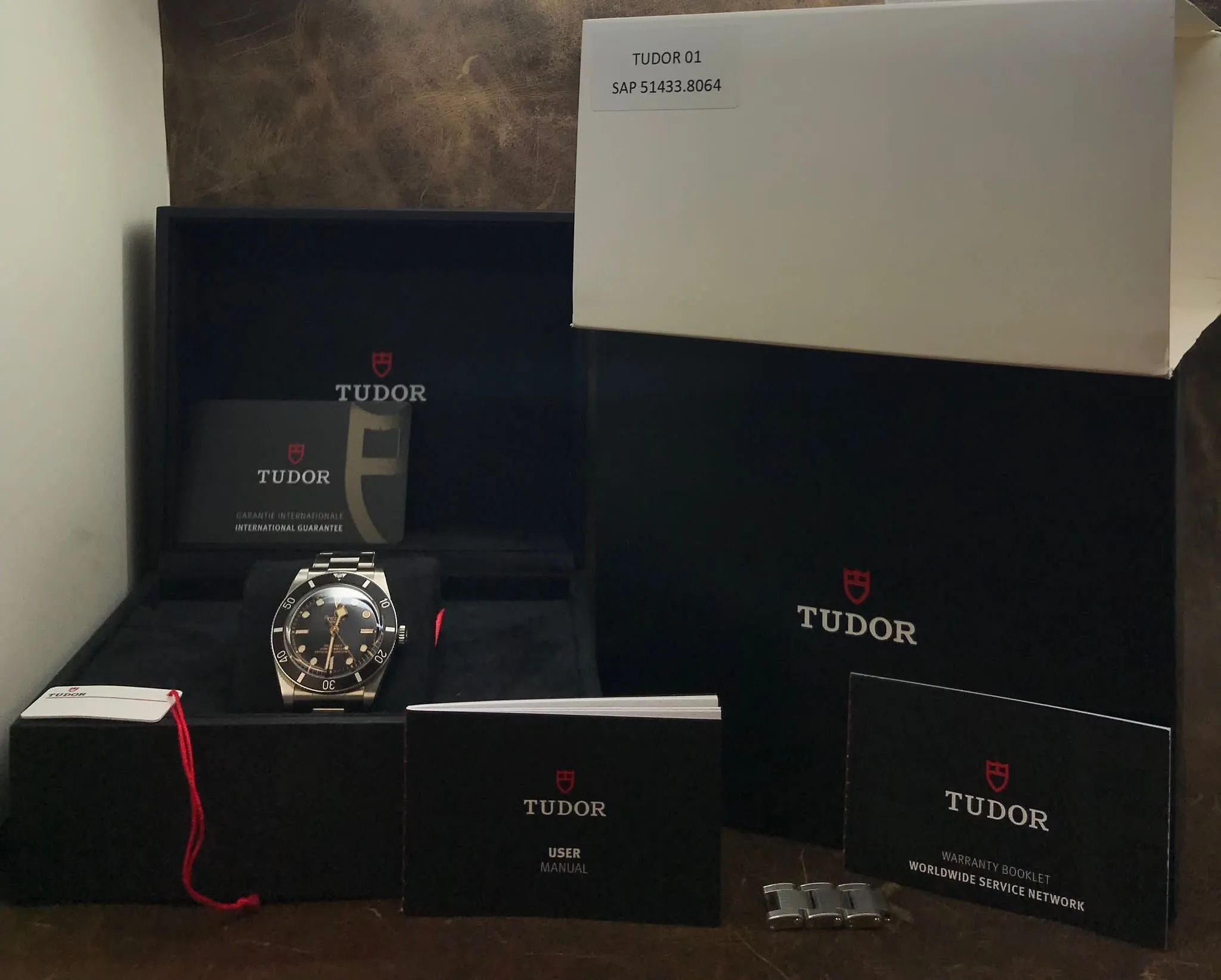 Tudor Black Bay 54 79000N Black Dial Automatic Men's Watch