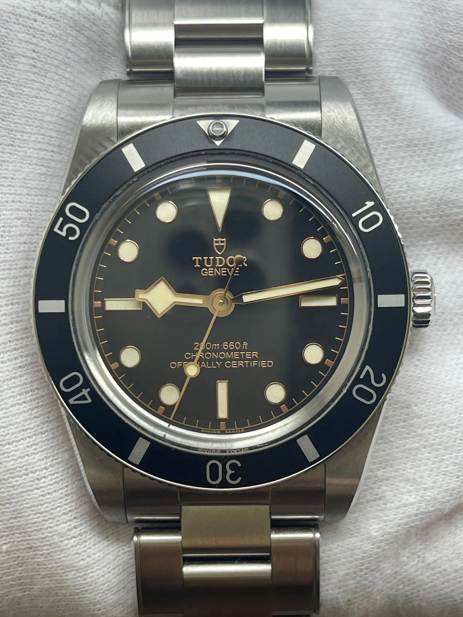 Tudor Black Bay 54 79000N Black Dial Automatic Men's Watch