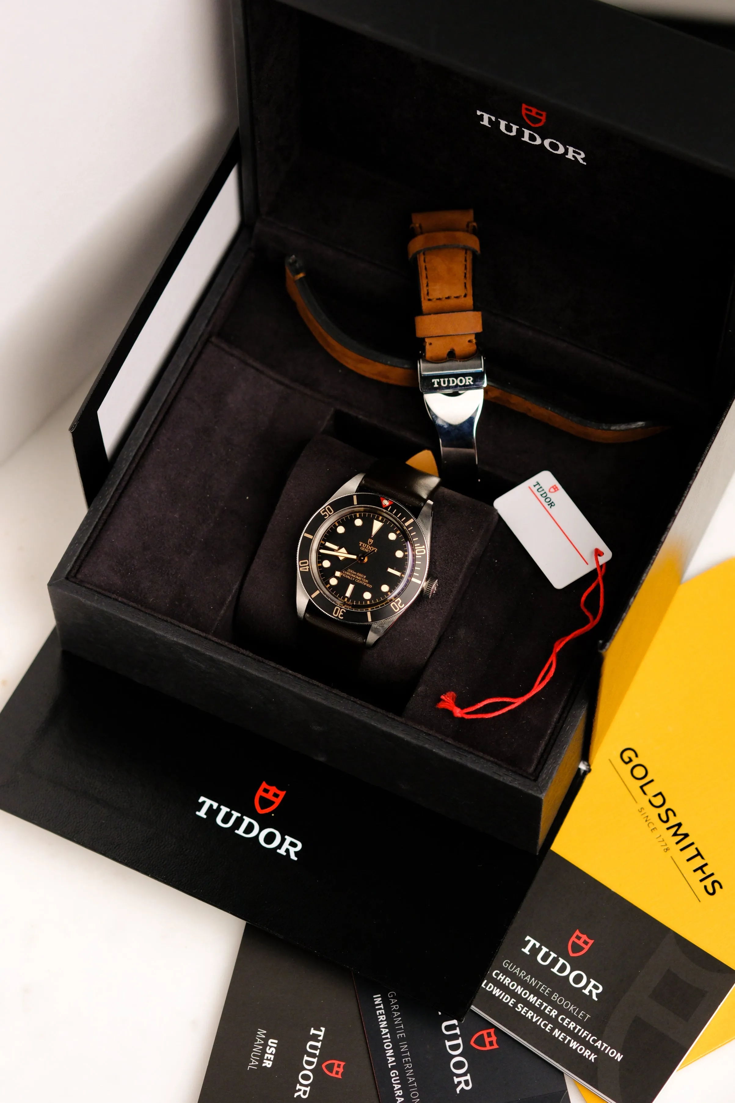 Tudor Black Bay 58 Leather Strap Full Set - 2021