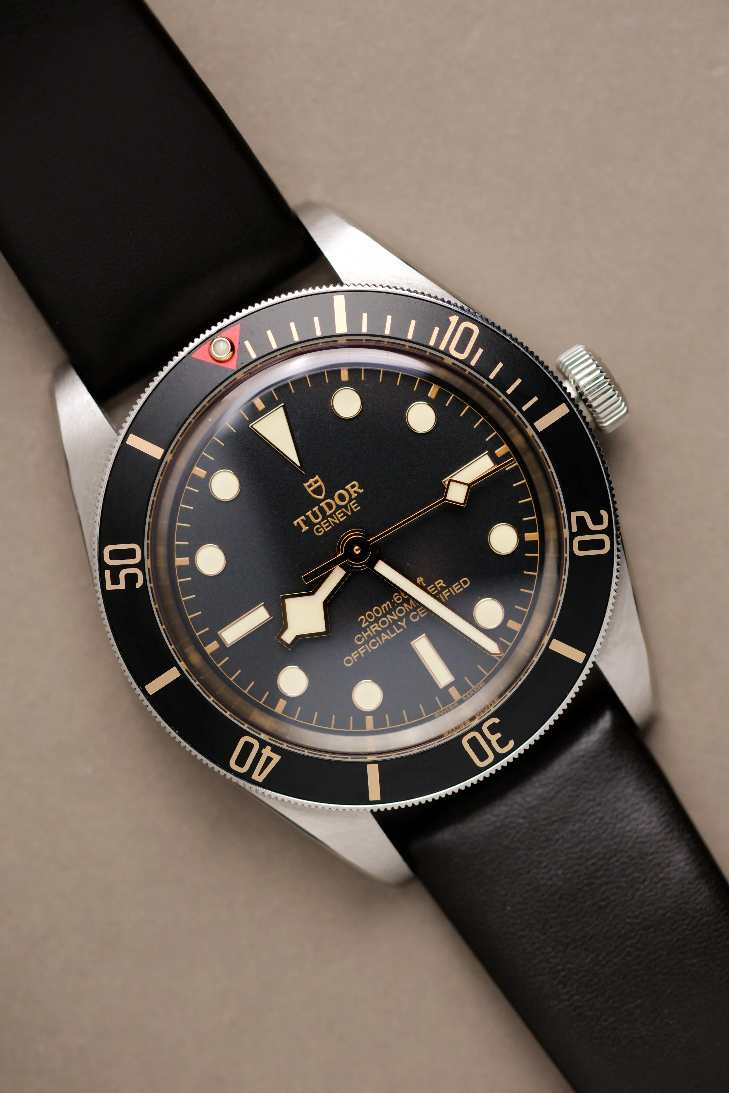 Tudor Black Bay 58 Leather Strap Full Set - 2021