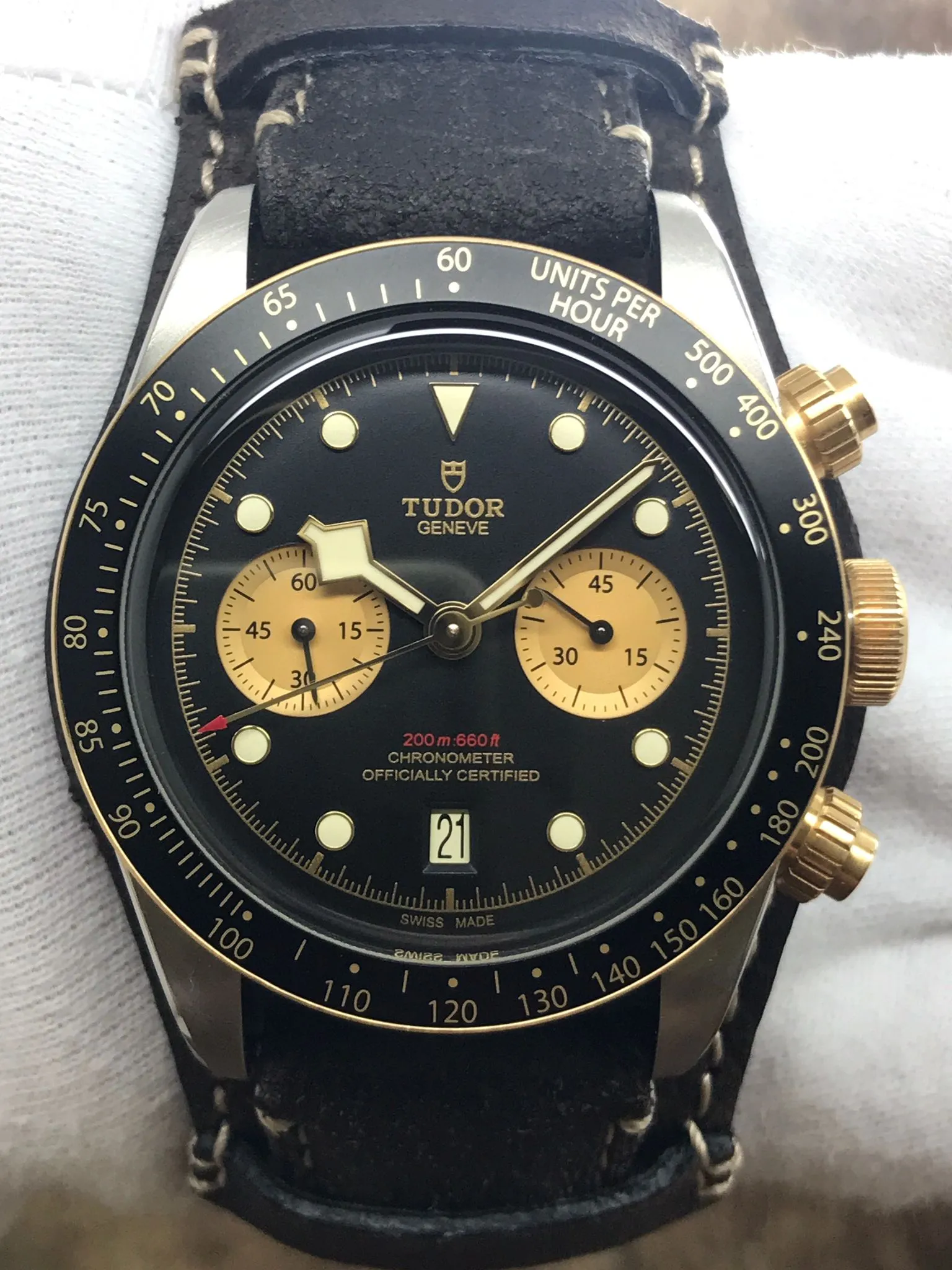 Tudor Black Bay Chrono 79363N Black Dial Automatic Men's Watch