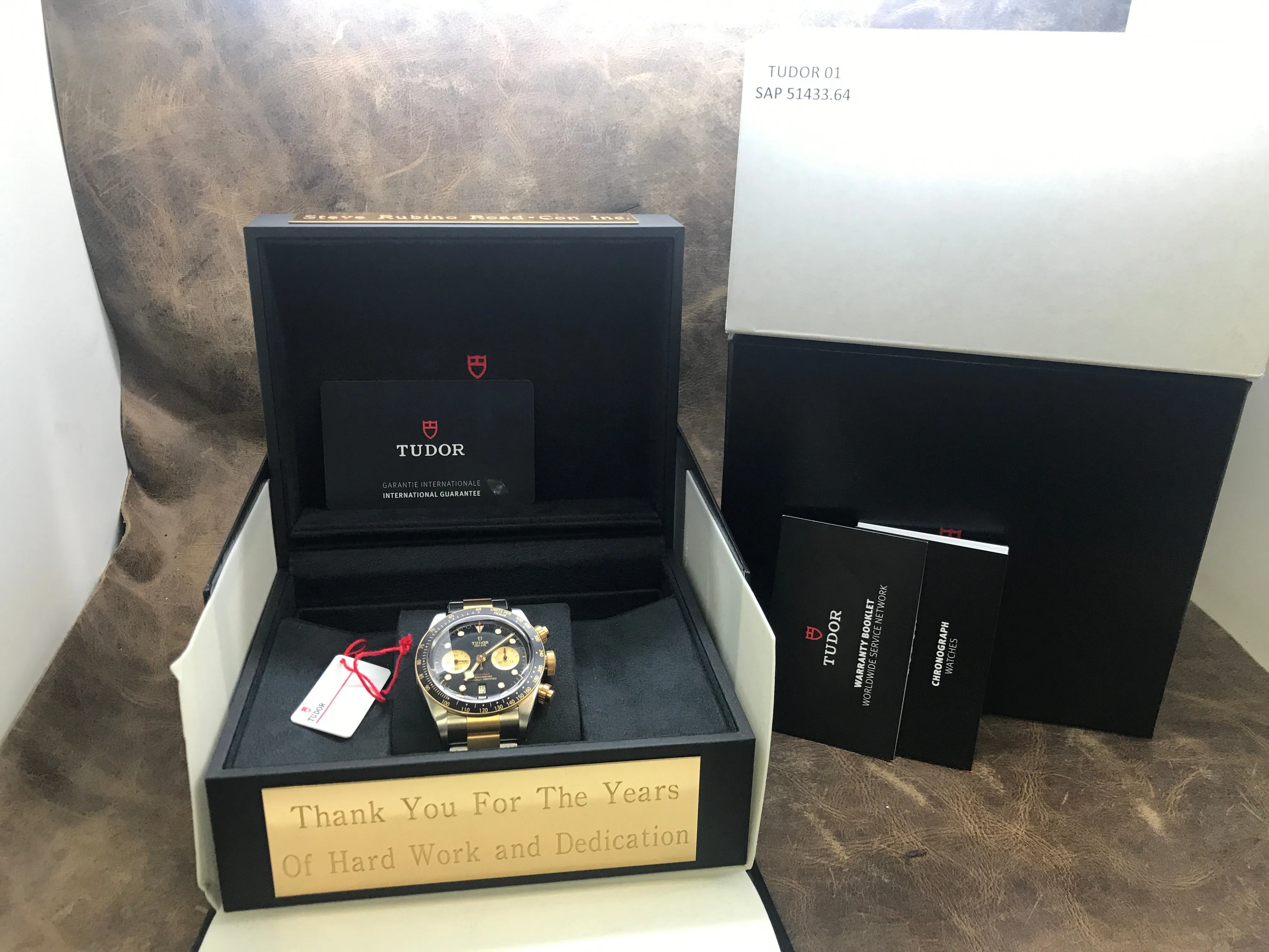 Tudor Black Bay Chrono 79363N Black Dial Automatic Men's Watch