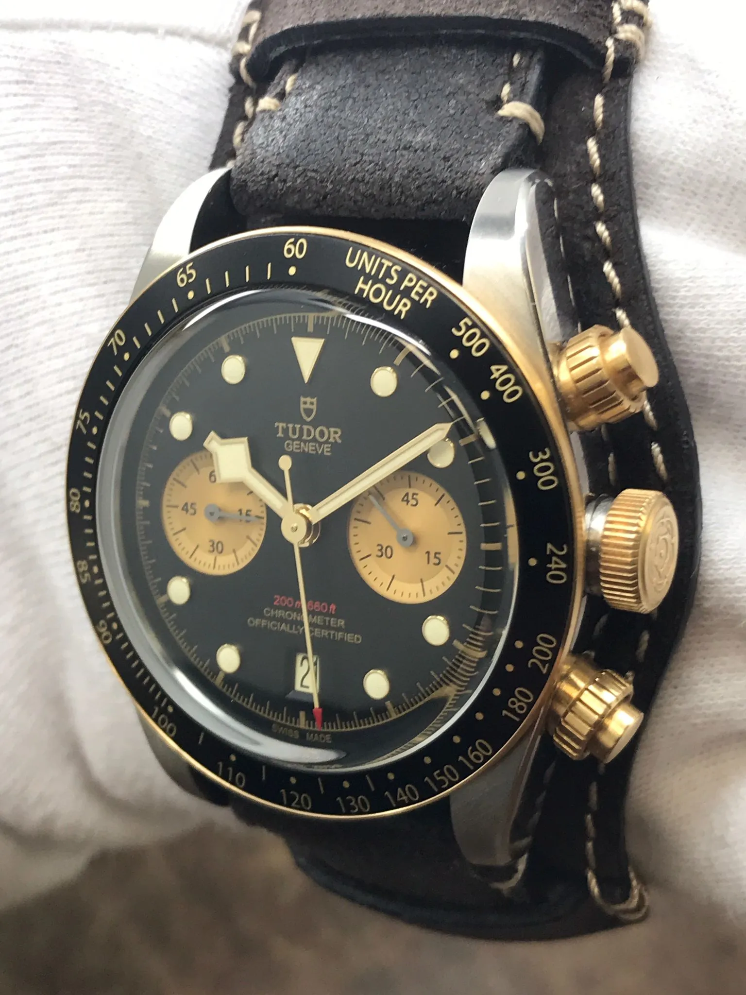 Tudor Black Bay Chrono 79363N Black Dial Automatic Men's Watch