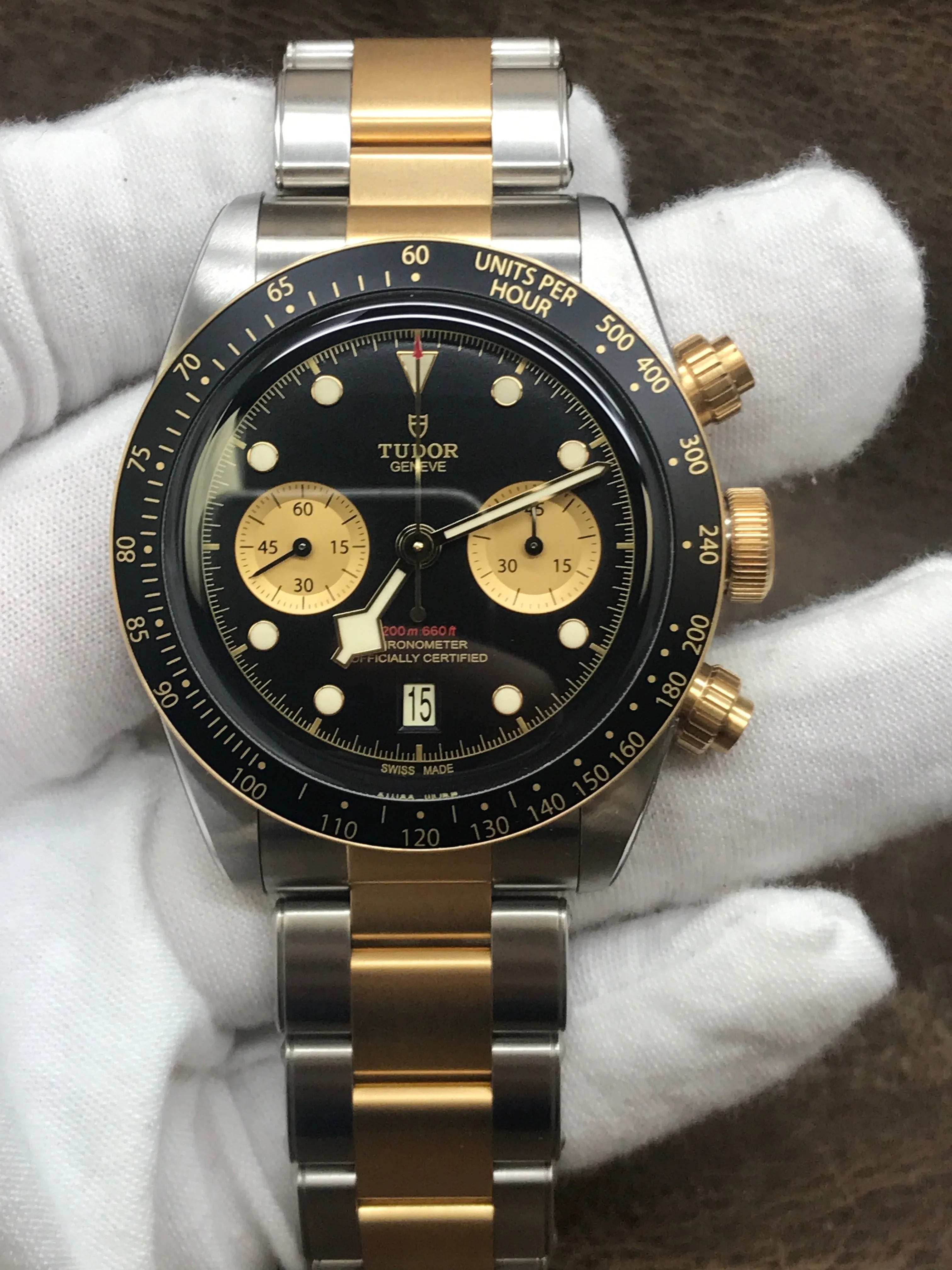 Tudor Black Bay Chrono 79363N Black Dial Automatic Men's Watch