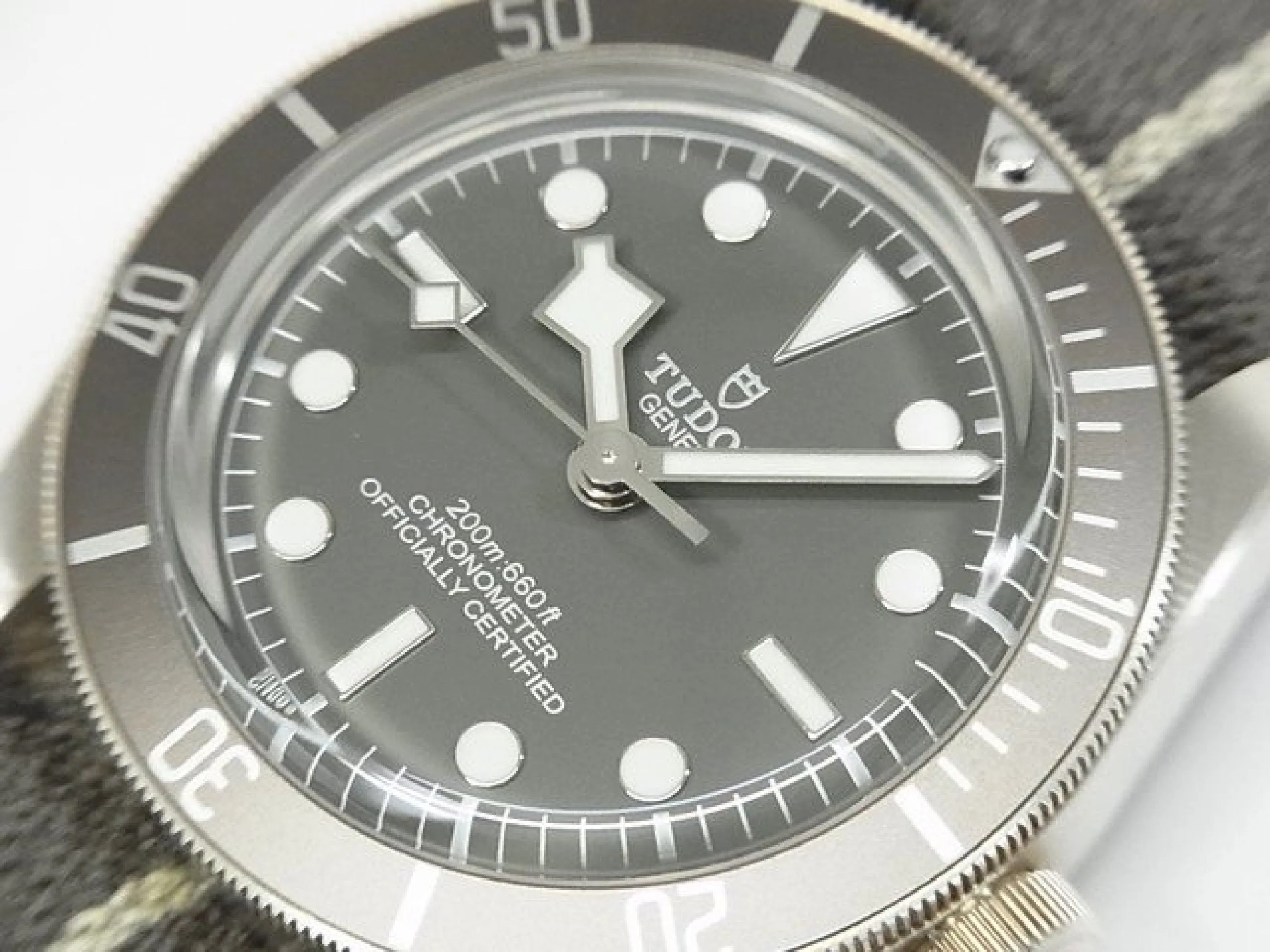 TUDOR Black Bay Fifty-Eight 925 fabric strap 79010SG leather strap Mens 184790700