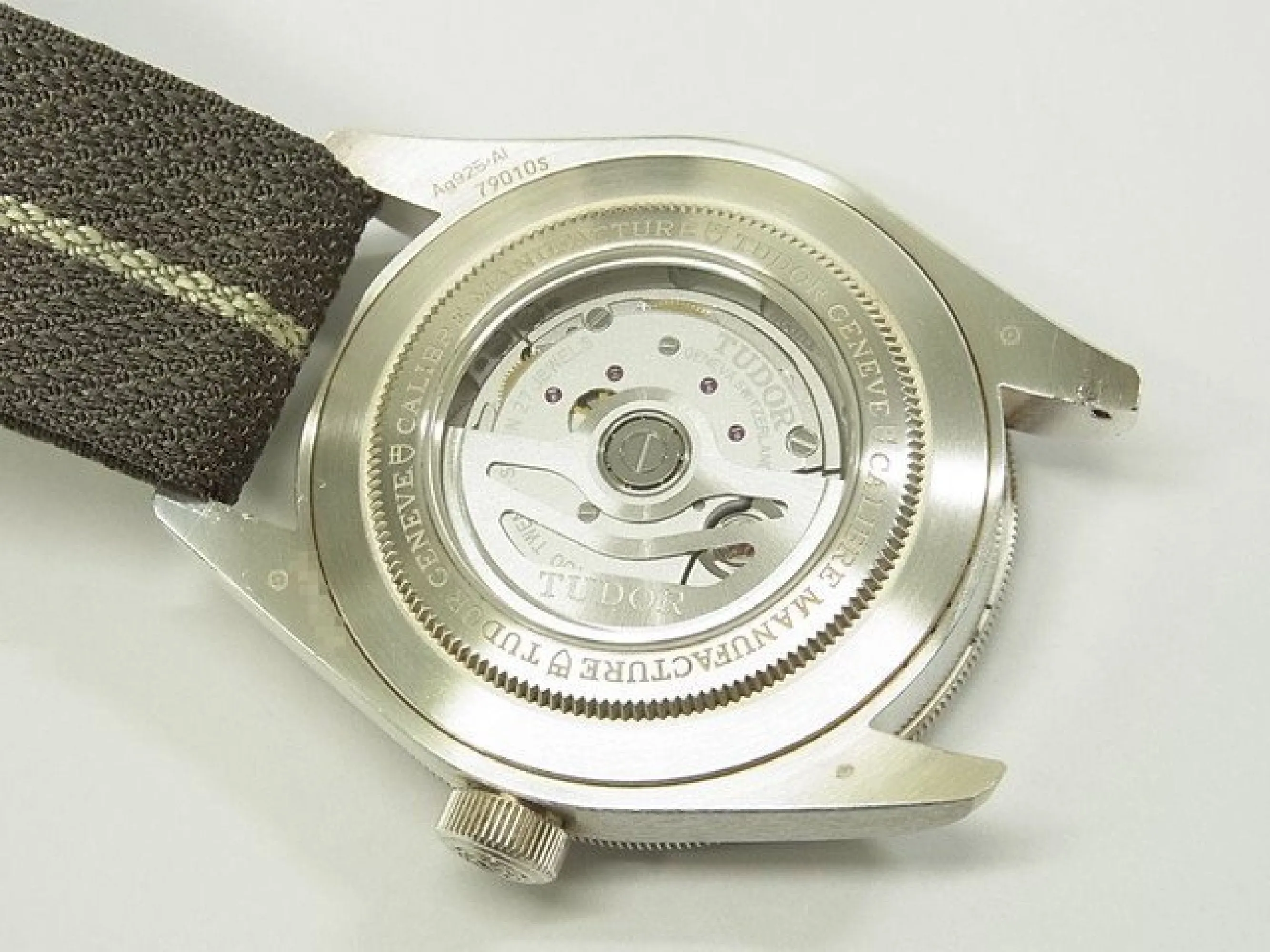 TUDOR Black Bay Fifty-Eight 925 fabric strap 79010SG leather strap Mens 184790700