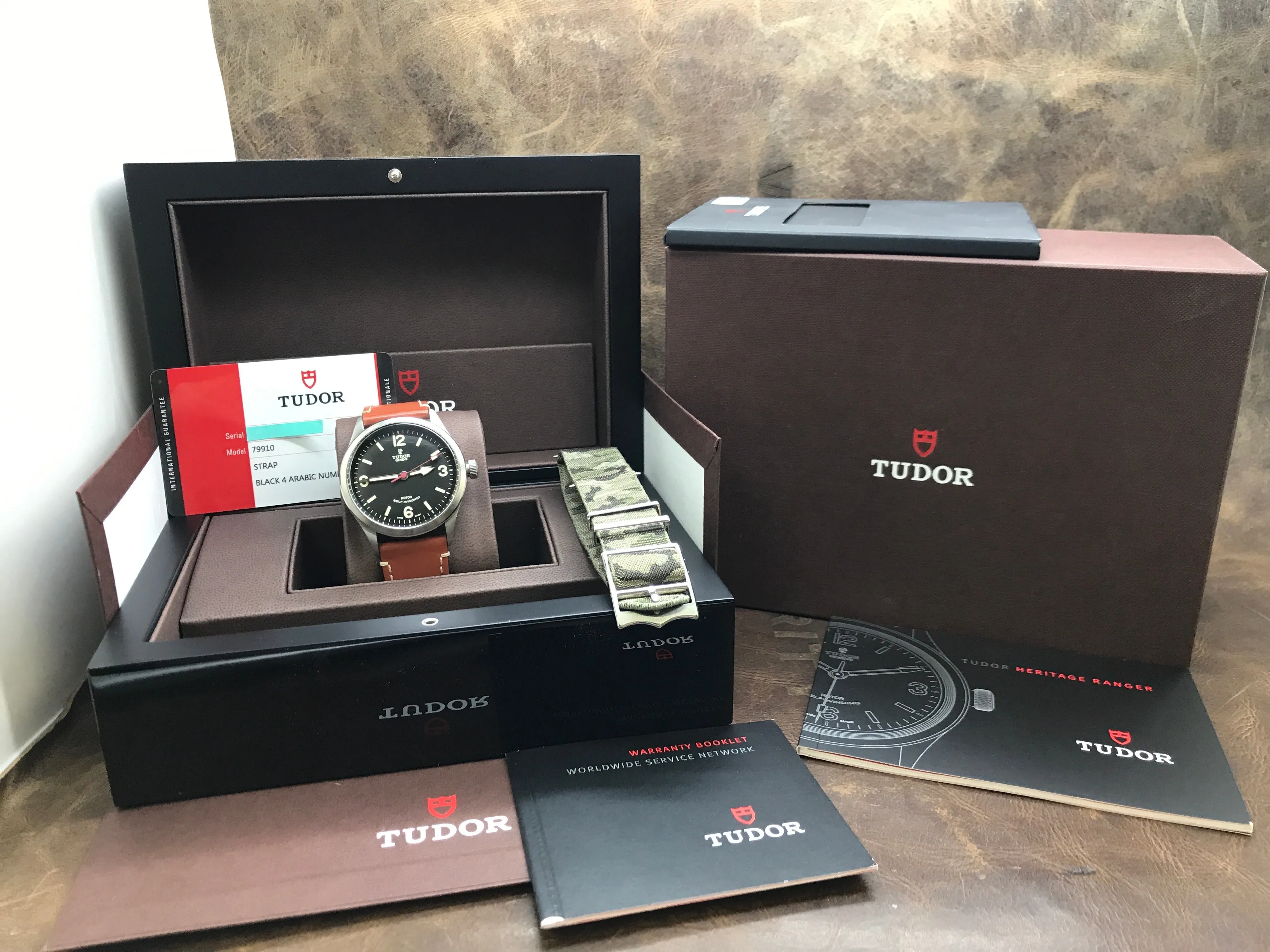 Tudor Heritage Ranger 79910 Black Dial Automatic Men's Watch