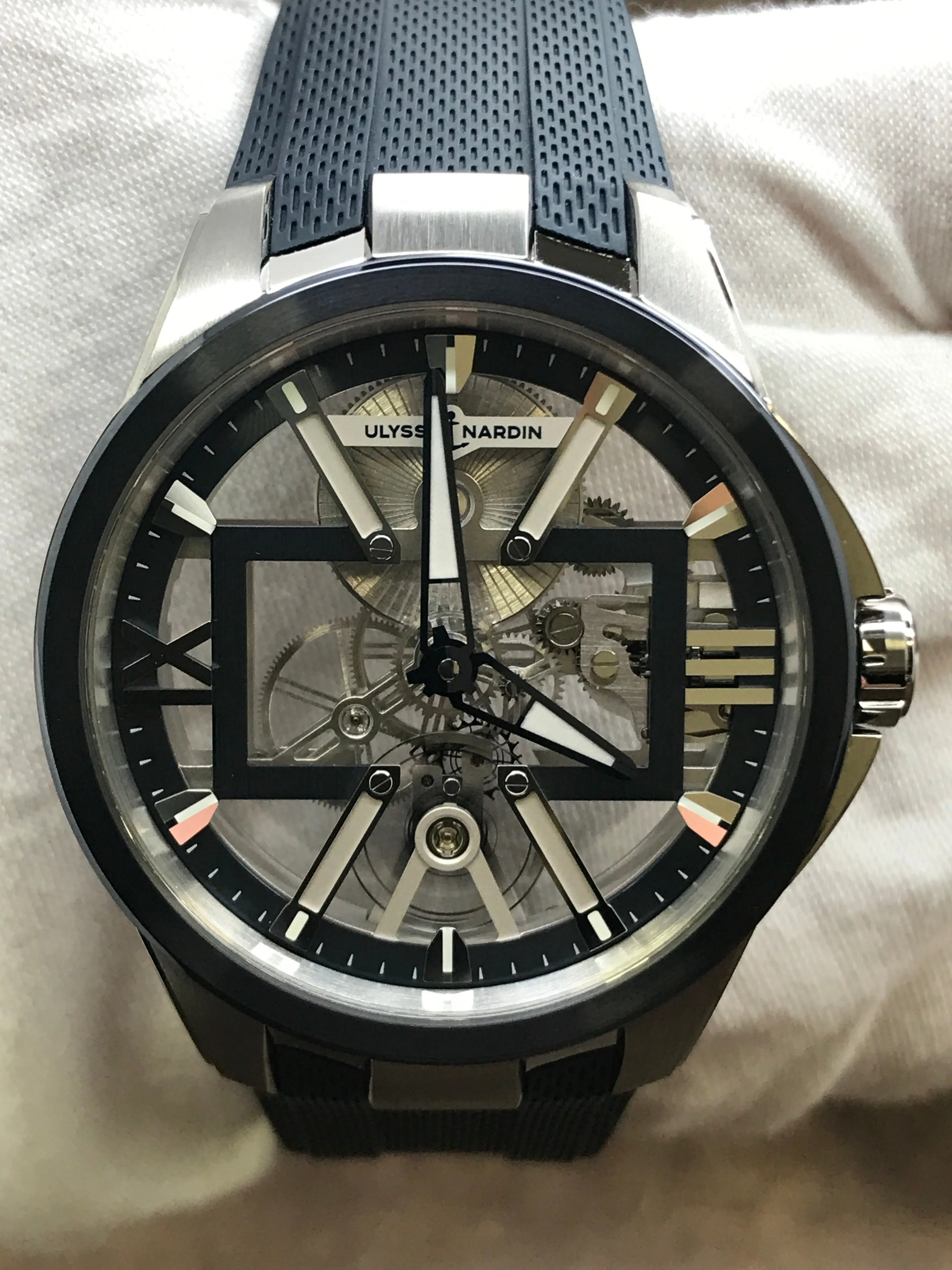 Ulysse Nardin Blast Skeleton X 3713-260/03 Skeletonized Dial Manual-wind Men's Watch