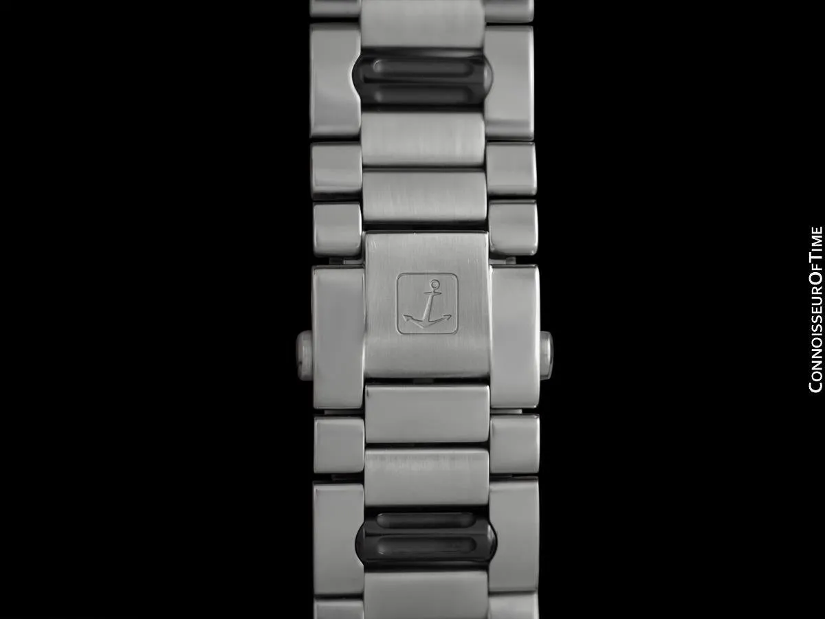 Ulysse Nardin Quadrato Large Dual Time Mens Stainless Steel Watch - 243-92