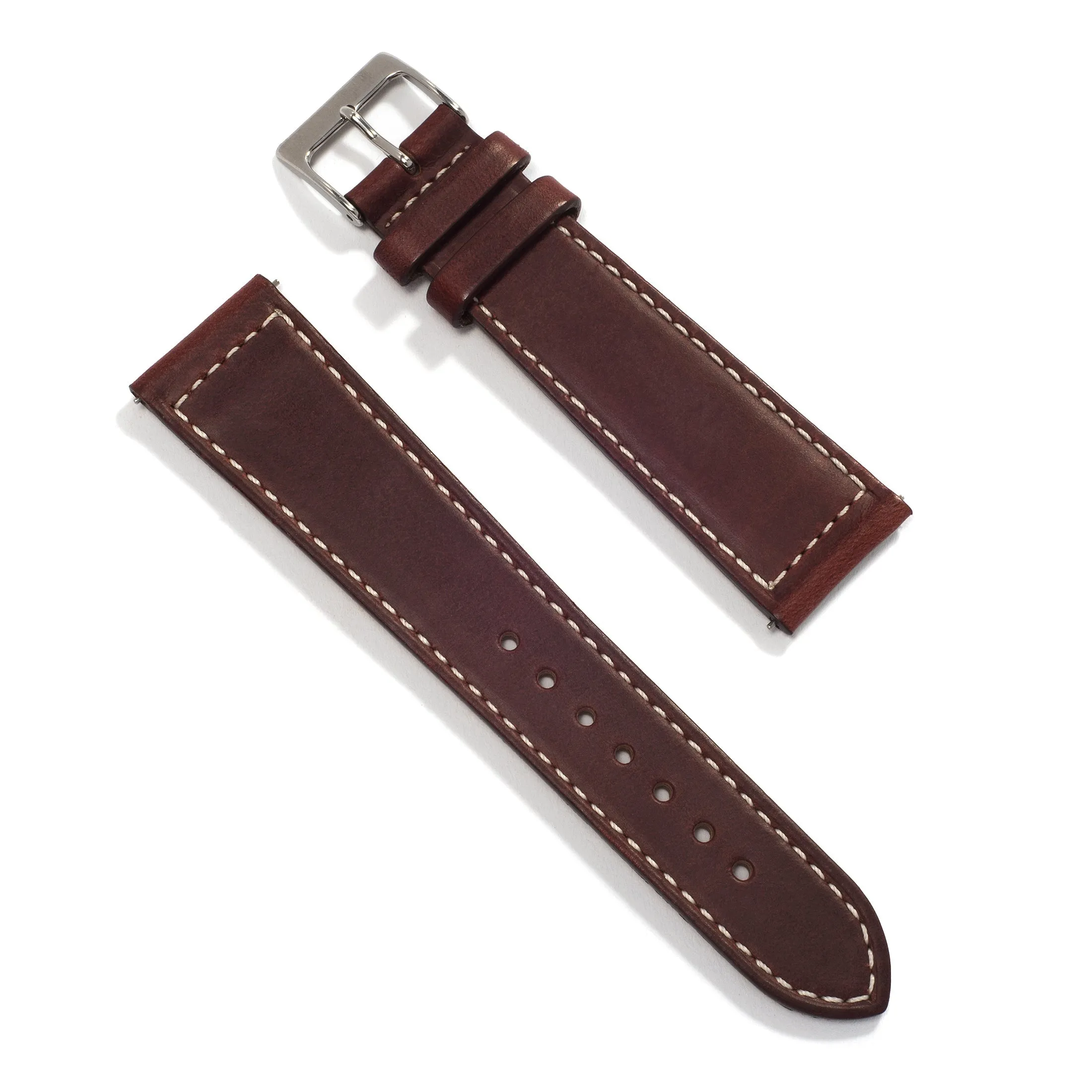 UNIVERSAL CHERRY UNIVERSAL LEATHER WATCH STRAP