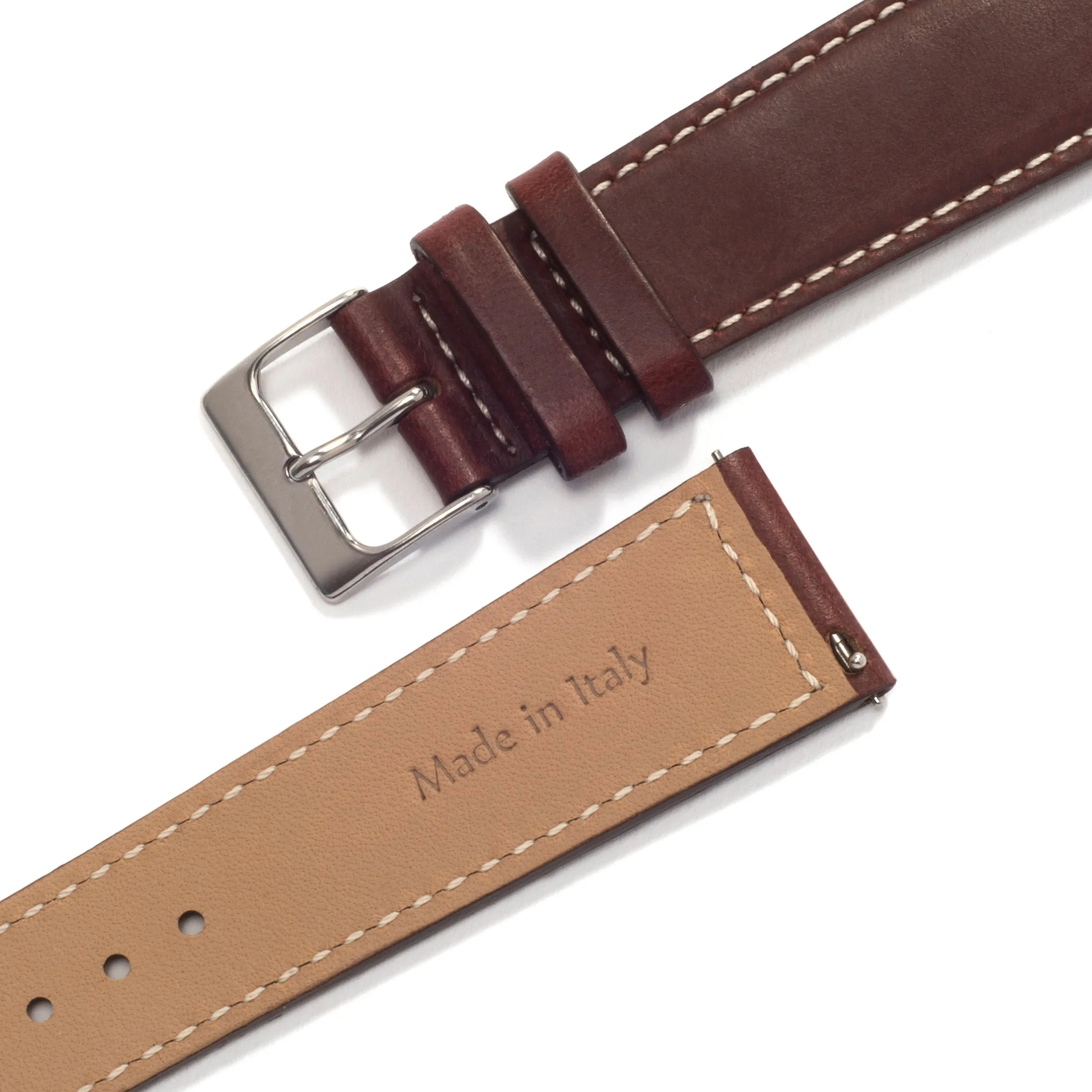 UNIVERSAL CHERRY UNIVERSAL LEATHER WATCH STRAP