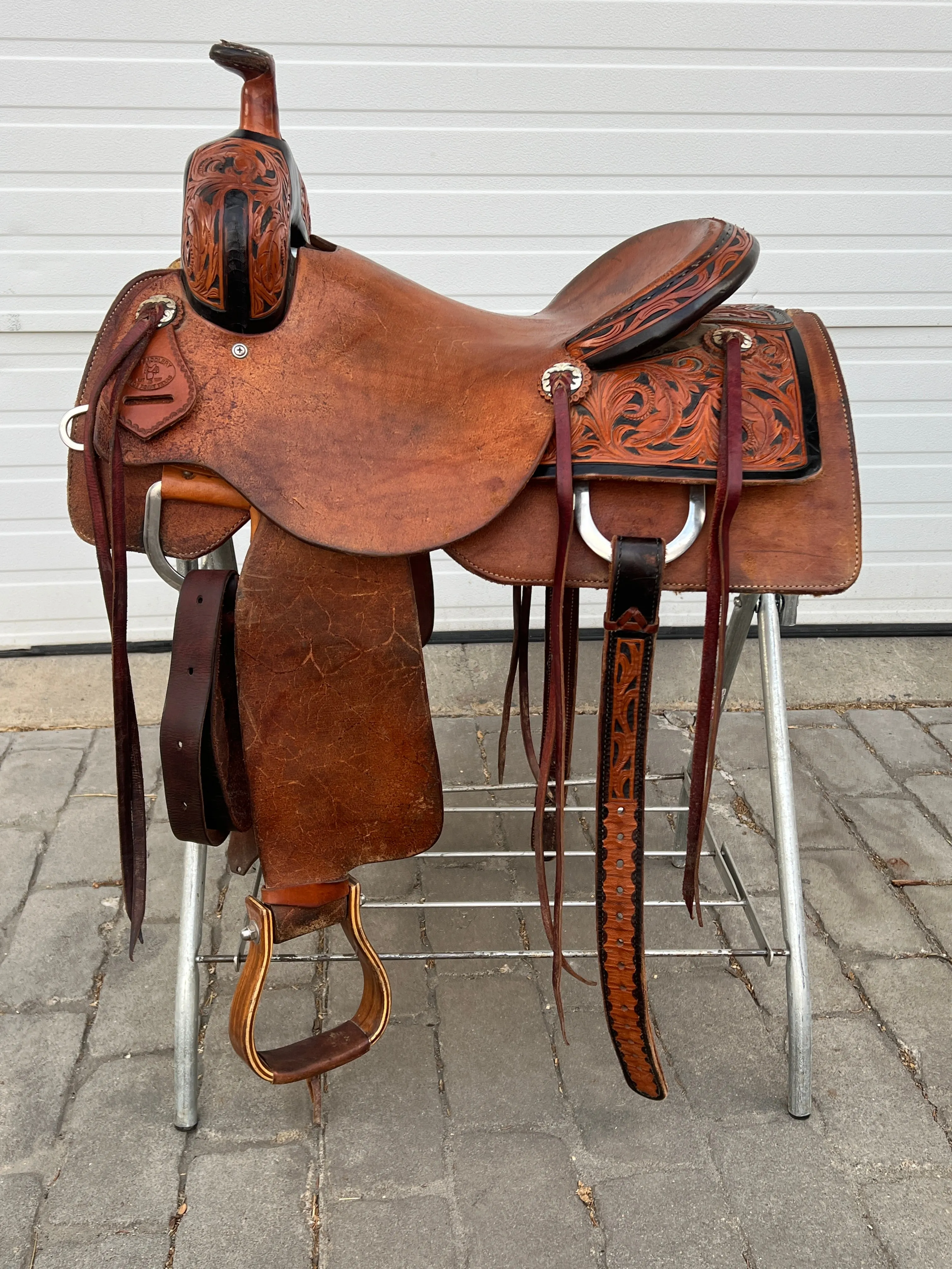 Used SRS Pilot Point TX, 16.5” Western Ranch Saddle