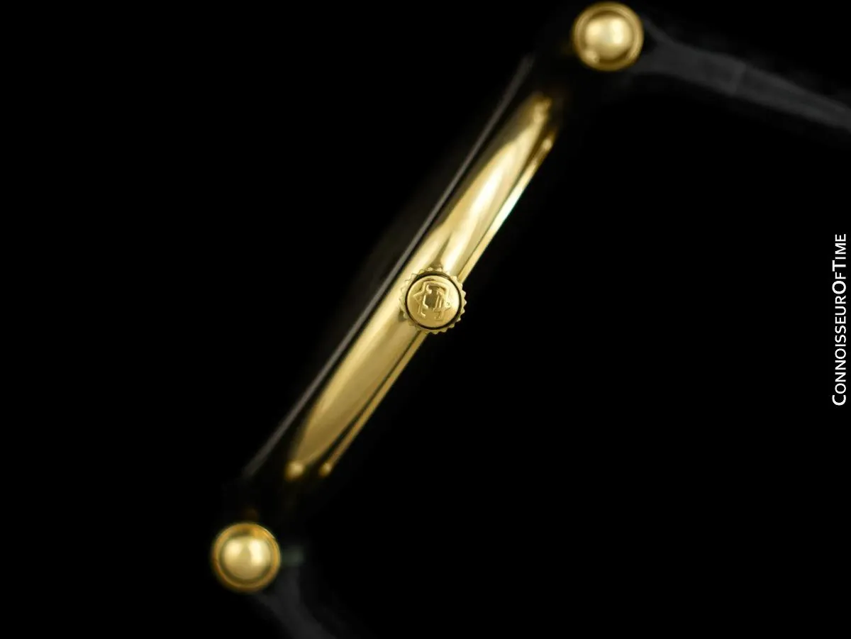 Van Cleef & Arpels VCA (likely by Piaget) La Collection Mens Midsize Unisex Watch - 18K Gold
