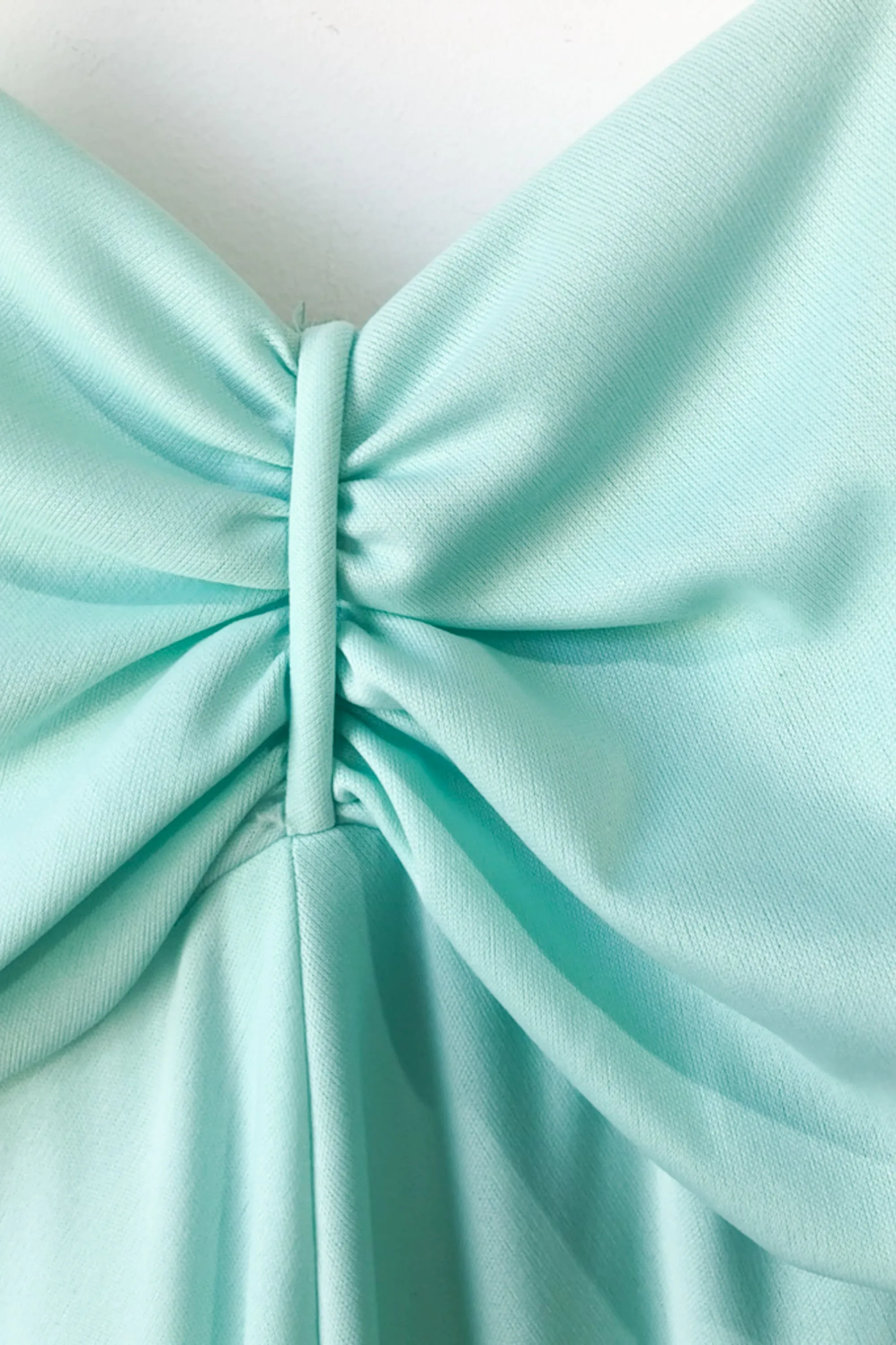 Vintage Mint Green Maxi Dress