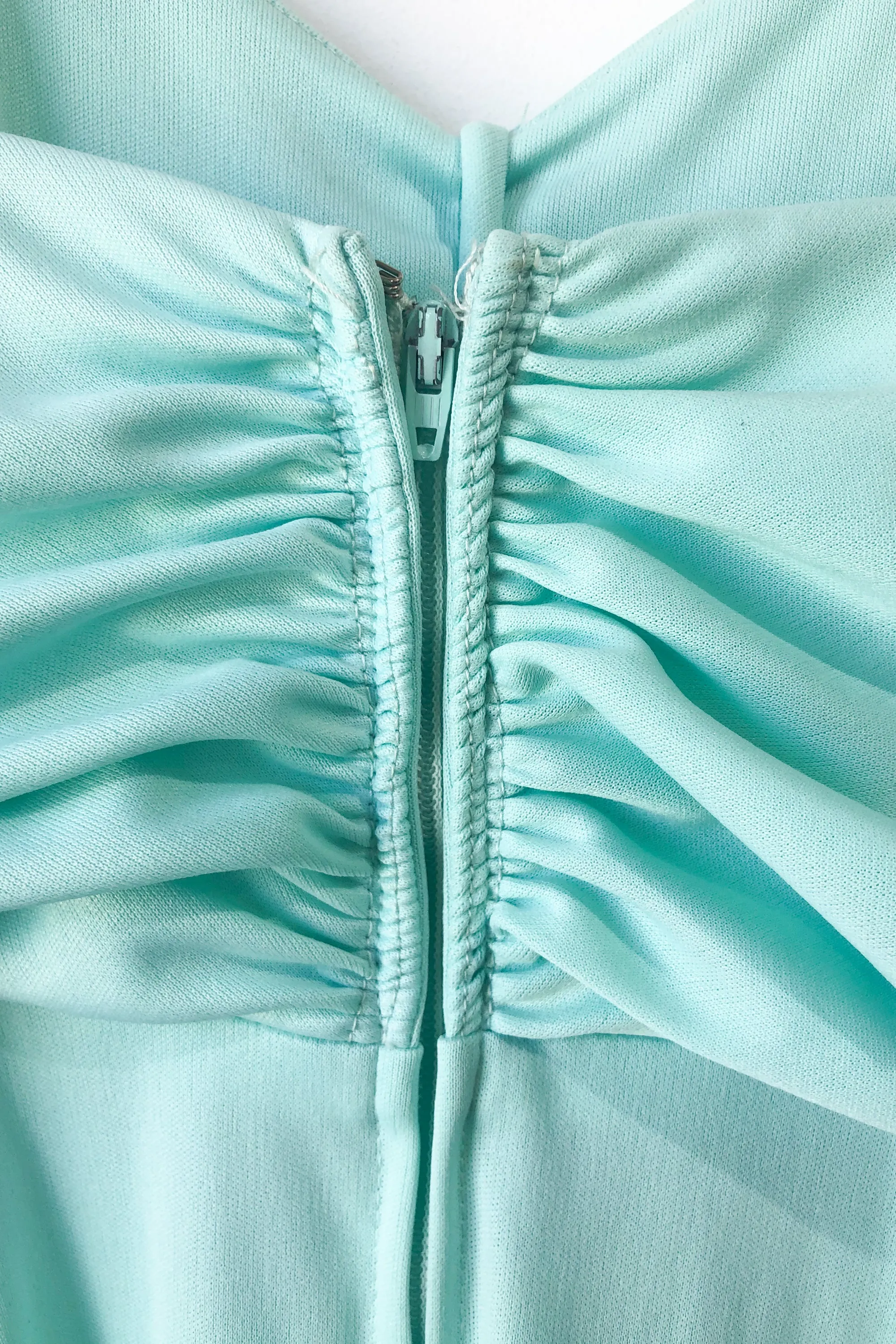 Vintage Mint Green Maxi Dress