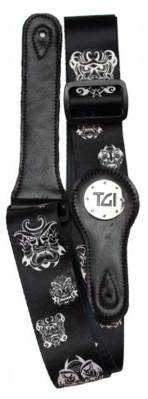 Warrior Mask Guitar Strap - TGI
