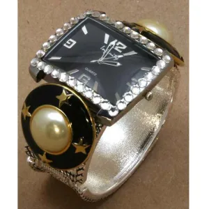 Watch Bracelet Pearl & Stars